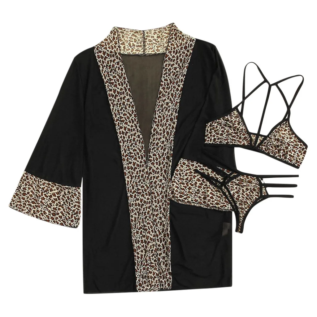 Новый пижамный комплект из 3 предметов 2020 женские весенне летние сексуальные