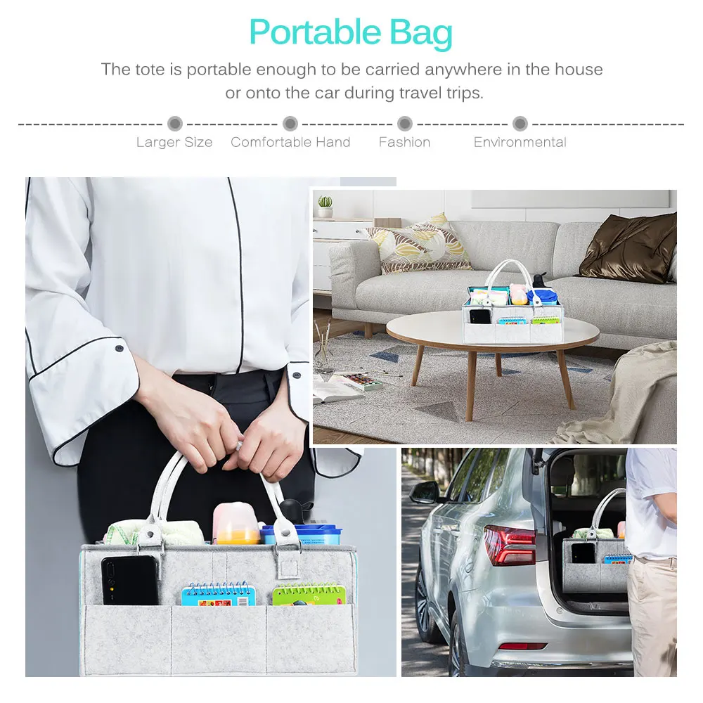 Складной детский подгузник Caddy Органайзер подарок детские игрушки портативный