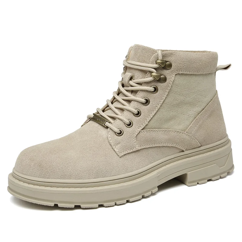 Г., новые осенние ботильоны модные тактические военные ботинки Безопасная рабочая обувь мужская безопасная лесная обувь мужские ботинки