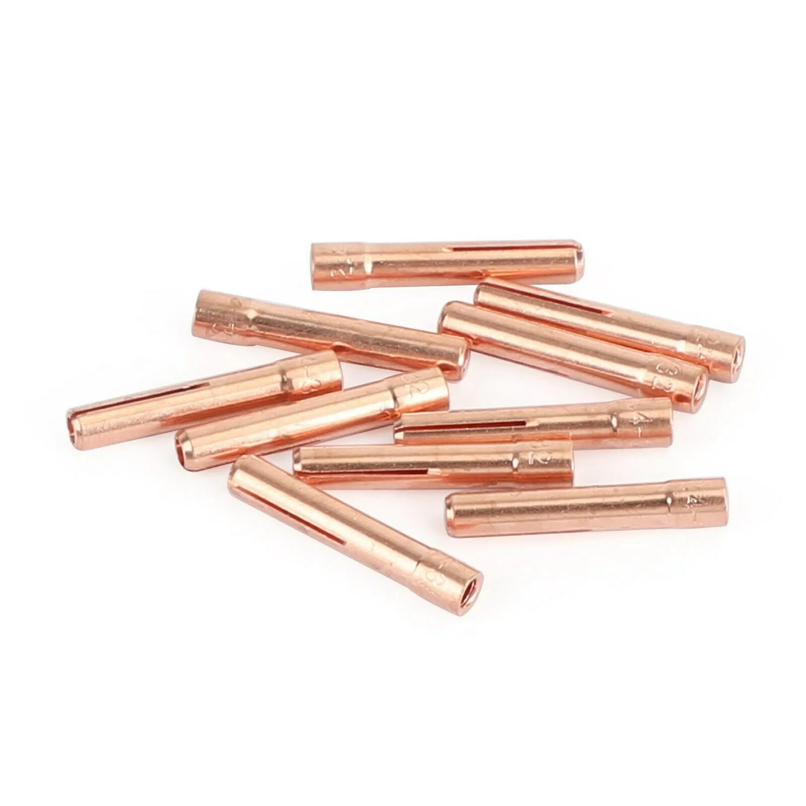 

10PCS 3/32'' TIG Welding Accessories Collet 13N23 For SR WP 9 20 25 TIG Welding Torch Electrode Collet