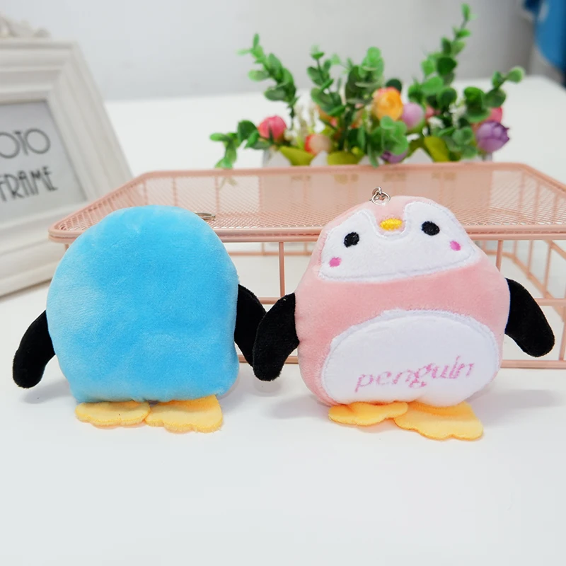 Плюшевый кулон в виде пингвина мягкая сумка кольцо плюшевое животное кукла