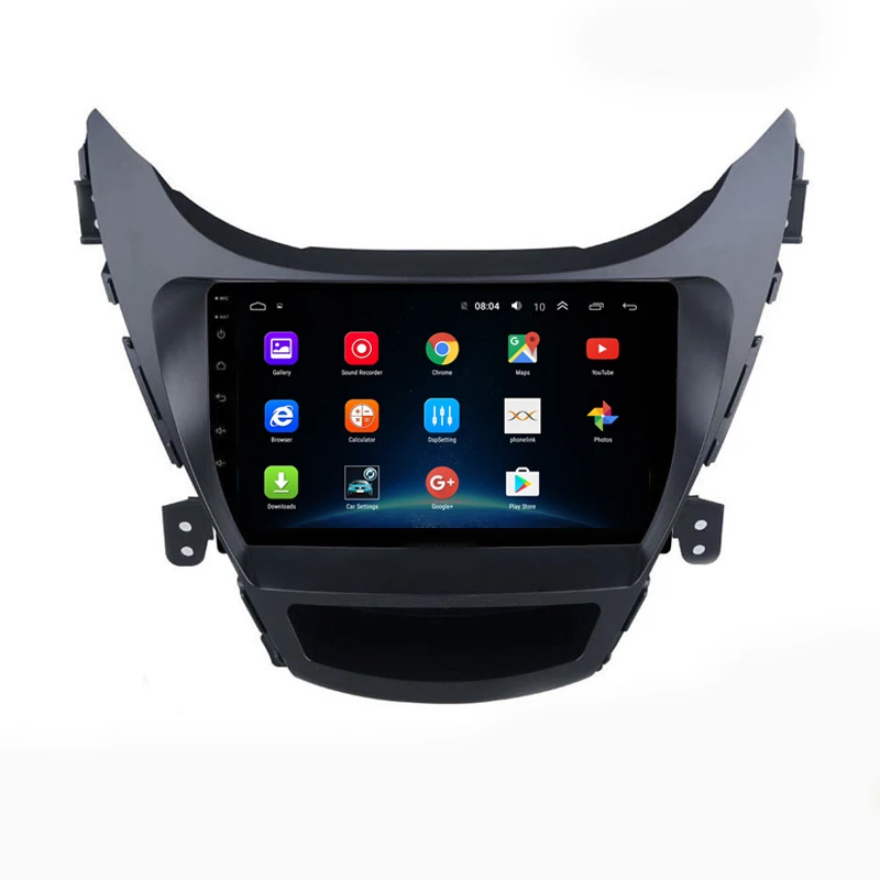 Автомобильный мультимедийный плеер 9 &quot Android DVD GPS для Hyundai Elantra MD Avante I35 2012 2017 аудио