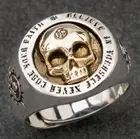 Модное мужское кольцо властителя черепа в стиле панк Рок Хип-хоп