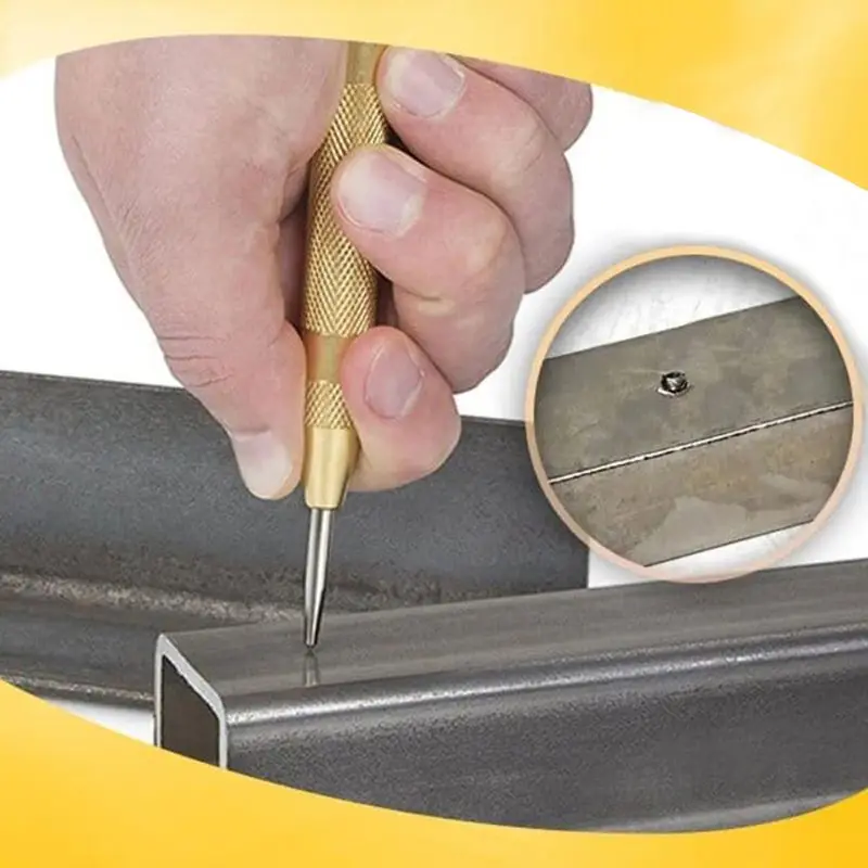 

Steel Automatic Center Punch For Stable Hole Drill Indentation. with Adjustable 23GB