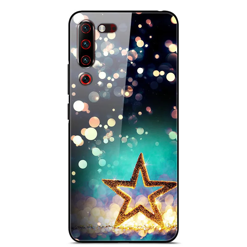 Для lenovo Z6 Pro Чехол Z6 Lite закаленное стекло жесткая задняя крышка чехол для телефона s Для lenovo Z6Pro Z 6 Z6Lite защитный силиконовый бампер - Цвет: 23