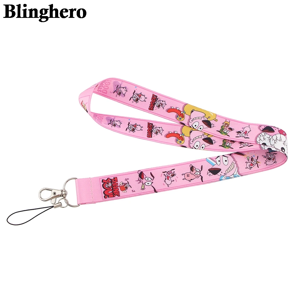 Брелок для ключей CB285 с забавными животными шнурок кнопок ремешок на шею телефона
