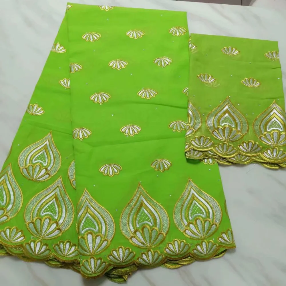 Дешевая ткань африканская швейцарская хлопчатобумажная с вышивкой китайская