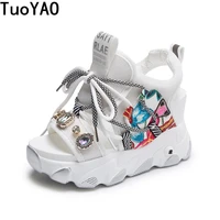 women platform sandals chunky wedges shoes for woman fashion 8cm high gladiator sandal summer 2021 designers brand sports casual