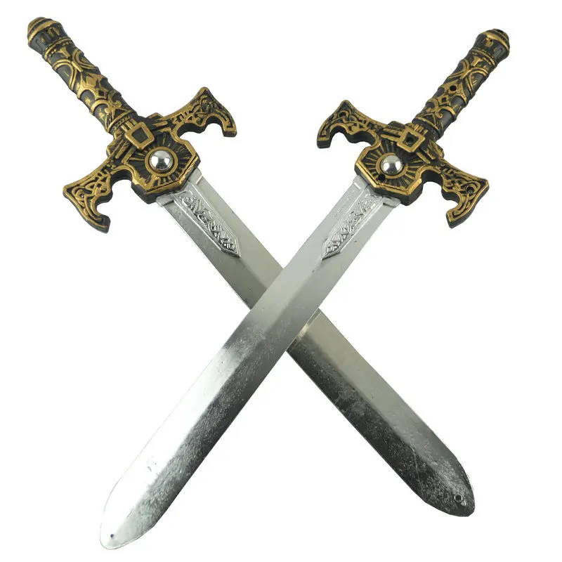 Декоративный реквизит в виде римского меча на Хэллоуин 665 пластиковое оружие для