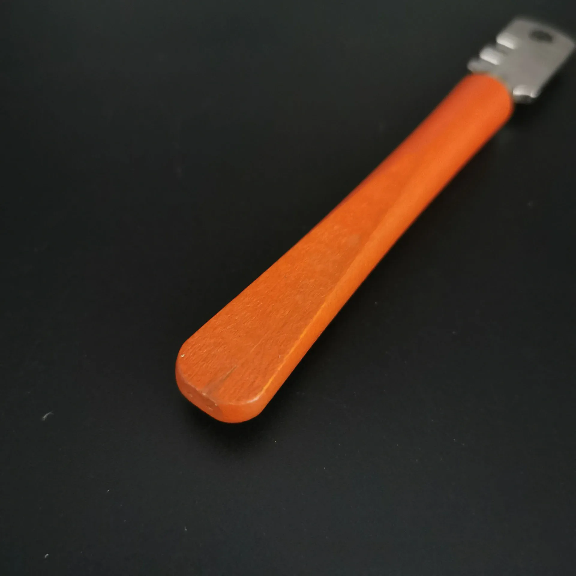 Portable Six-wheel Glass Cutter Round Handle High-strength Roller Mahogany Round Flat Cutting Tool
