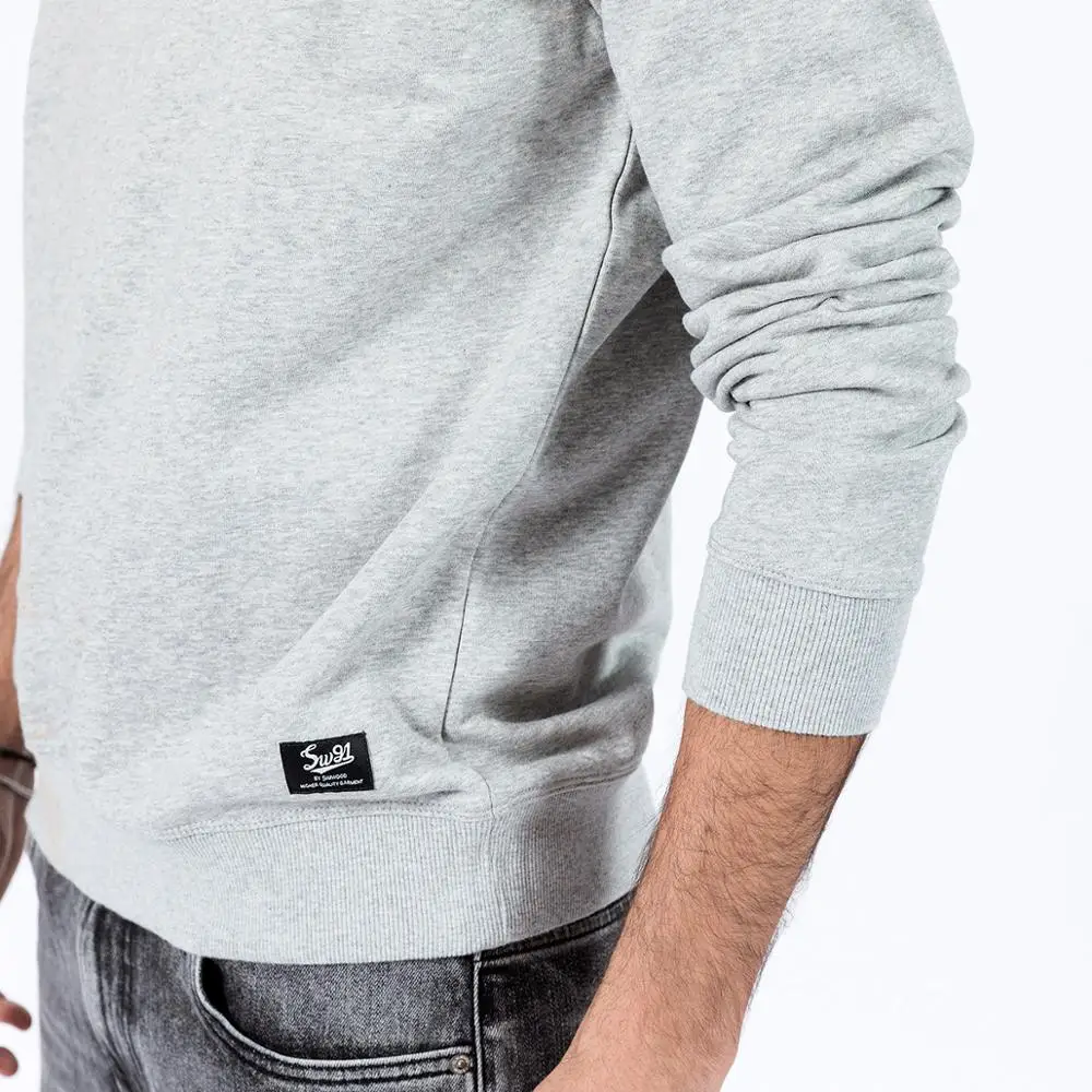 Мужская толстовка с буквенным принтом SIMWOOD Весенняя Повседневная Толстовка