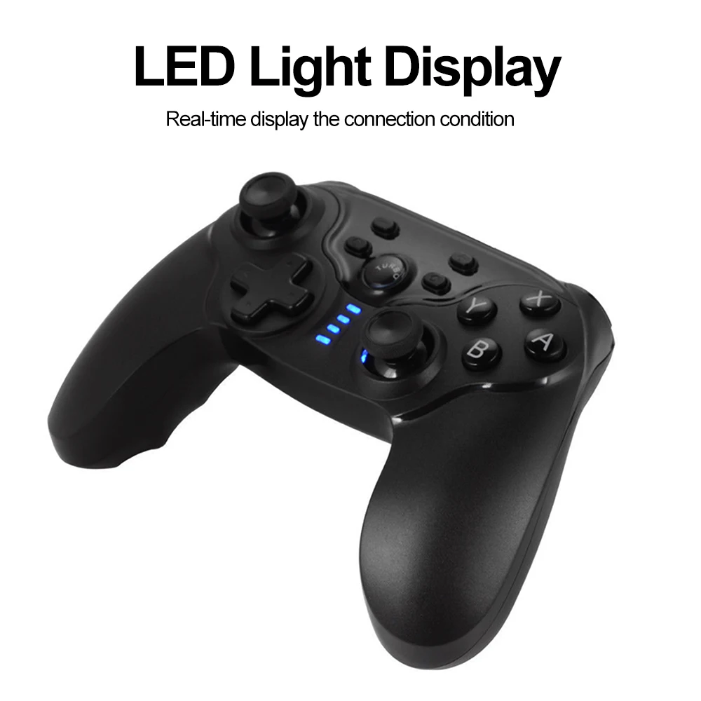Беспроводной Bluetooth геймпад с двойным мотором профессиональный игровой