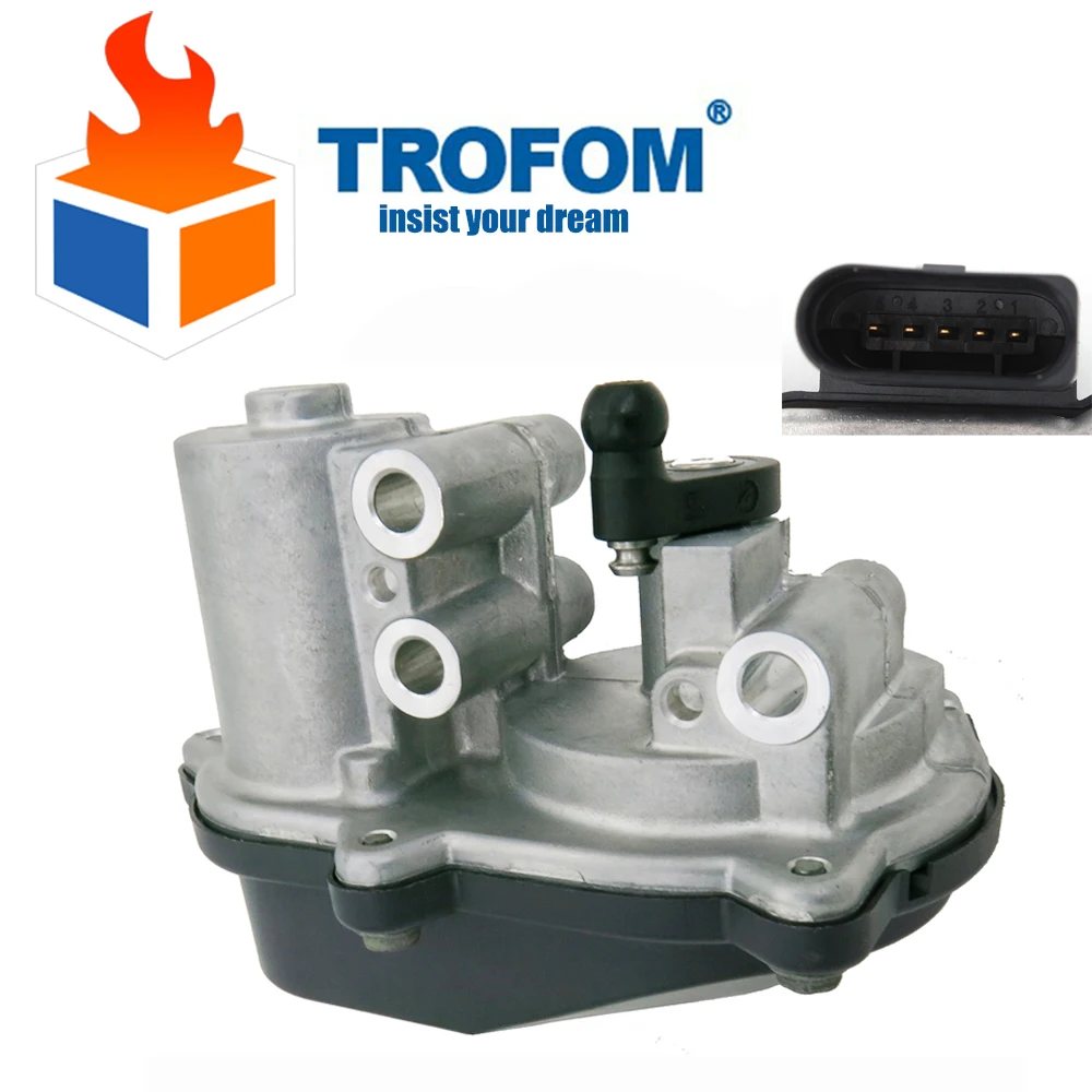5 контактов 059129086K клапан впускного коллектора двигатель для AUDI A4 A5 A6 Q5 Q7 VW TOUAREG PHAETON