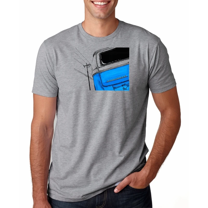 

2020 New hot men's summer men's casual short sleeved T-shirt The Blue Bay T-shirt