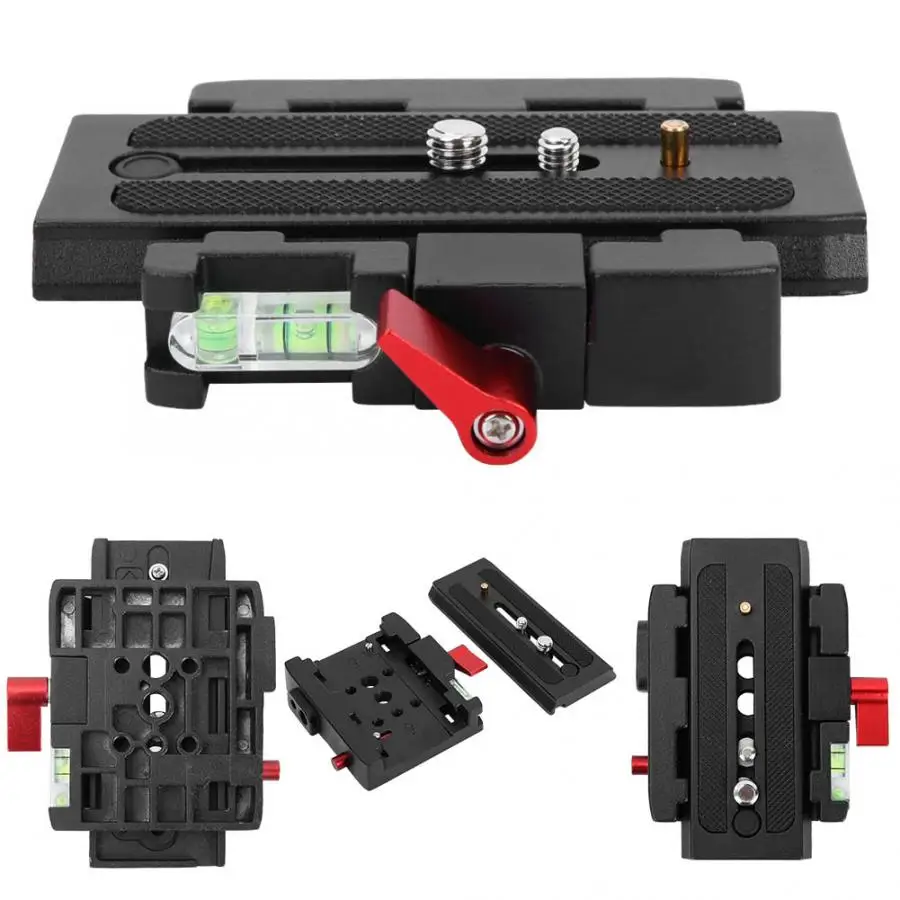 Горячая Распродажа Quick Release Алюминий Камера штативной пластины зажим для Manfrotto 501