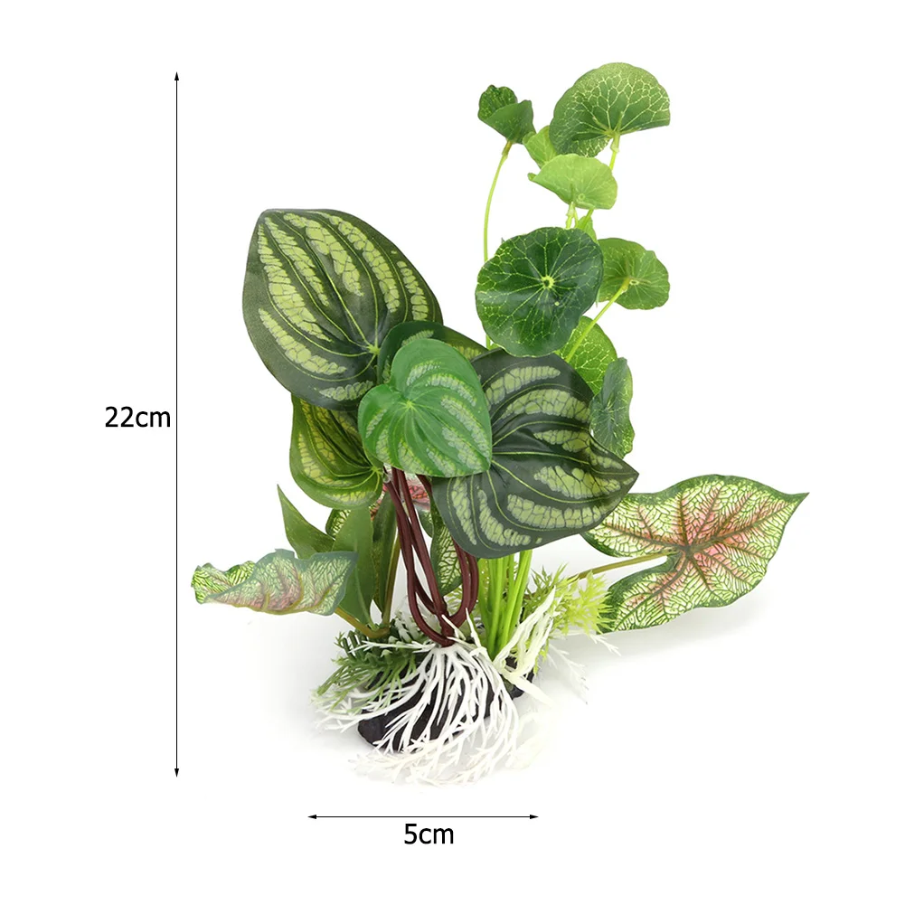 Artificial Simulation Underwater Fish Tank Plants Aquarium Aquatic Grass Landscape Decoration | Дом и сад
