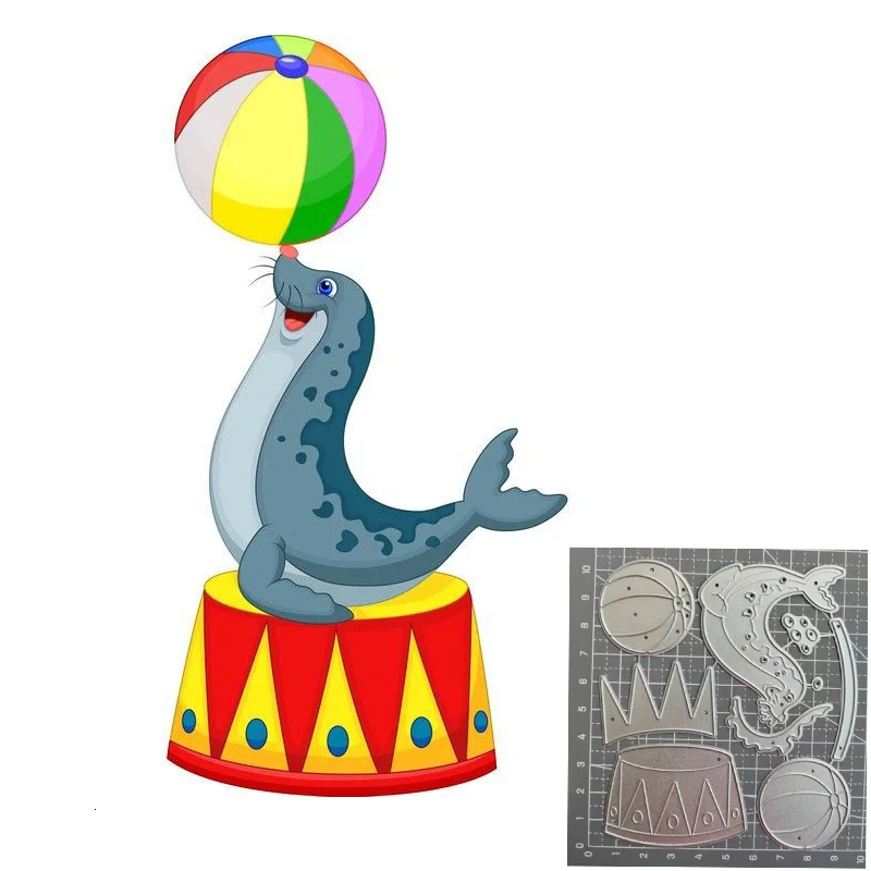 

Animal Metal Cutting Dies New 2019 Christmas DIY Scrapbooking Album Paper Card Making Decorative Crafts Supplies