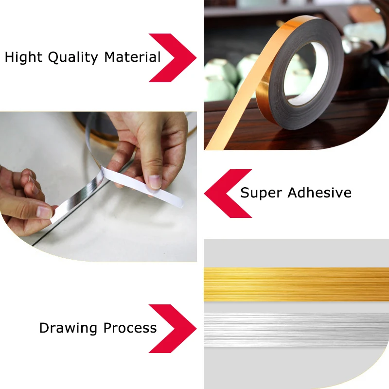 150 м 3 рулона наклейка для керамической плитки устойчивая к плесени лента зазора