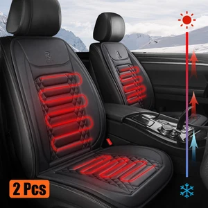 2pcs 12v heated car seat cover winter heating seat universal car seat protector cloak on car seat heating car covers in salon free global shipping