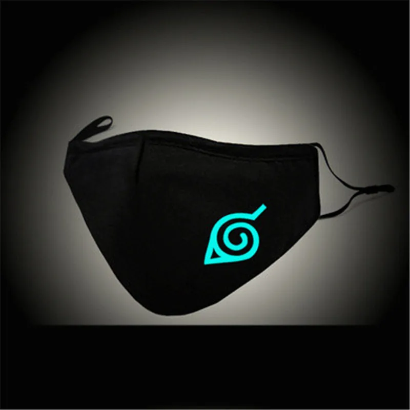 Мультяшная Студенческая светящаяся хип хоп Наруто Токийский Гуль маска
