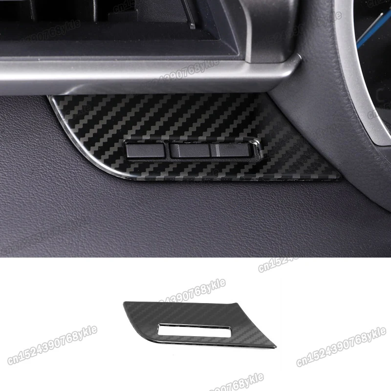 

stainless steel car dasbhoard Mileage button trip panel trims for toyota highlander 2020 2021 2022 2023 xu70 accessories hybrid