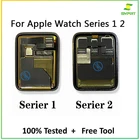 Сенсорный ЖК-экран для Apple Watch серии 1 спортивная версия серии 1 2 ЖК-дисплей 38 мм 42 мм сборка сенсорный экран дигитайзер