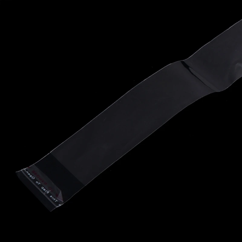 100 шт./компл. Пластиковые Упаковочные пакеты прозрачные самоклеящиеся OPP