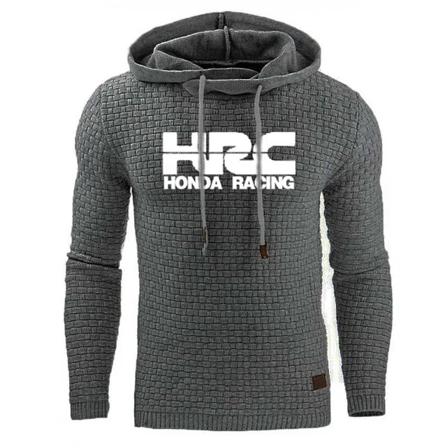 

NEW Men for HRC race motorcycle Car Logo Print Sweatshirt Spring Autumn Men Hoodies Sportswear hip hop Casual Hoody
