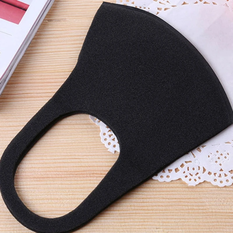 3 шт. губчатая маска для рта моющаяся Пылезащитная многоразовая Fa комплект |