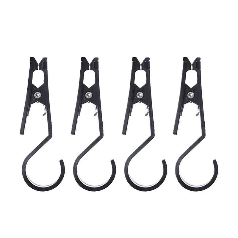 

Outdoor Tent Hook ABS Plastic Canopy Cloth Clip Hook Non-slip Fixed Fabric Clip Multifunctional Tent Accessories Portable Holder