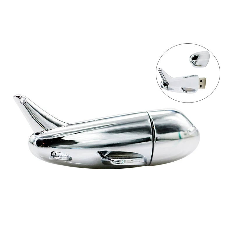 Metal Aircraft Usb Stick 4GB Plane Pen Drive 32GB Flash 16GB Disk 64GB Card 8GB Memory Thumb Drives | Компьютеры и офис
