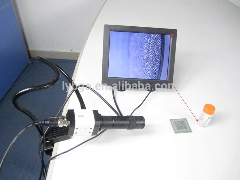 

Easy operation LY CCD 3 video camera can observe motherboard magnify to 150 times