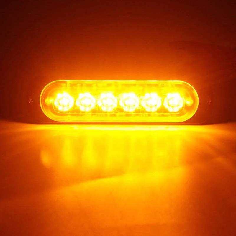 

Bulbs LED Flash Light Parts Replacement Safety Set Spare Strobe 18W Transparent Lens Accessories