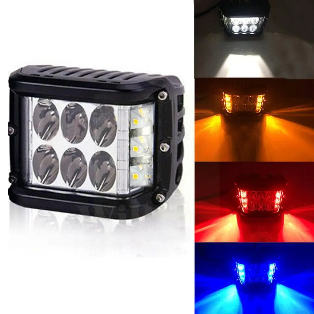 

2 Pcs 45W Car LED Work Light Bar Side Shooter LED Light TRUCK White DropShipping Pods Pod Side Shooter Cube Road For ATV SU L1Q8