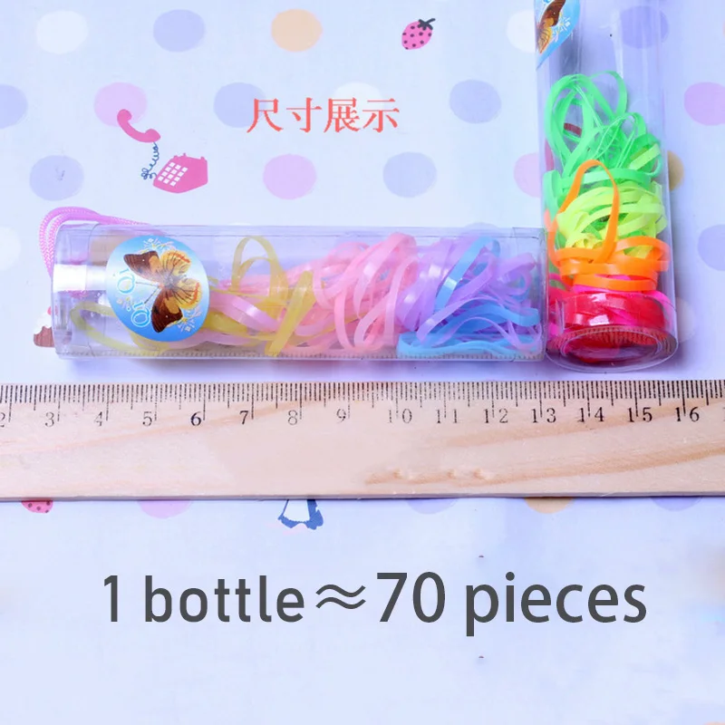 Яркие яркие резинки для волос разноцветные оптовая продажа корейских