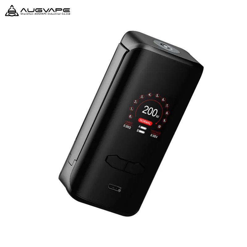 Электронная сигарета Augvape VX200 200 Вт TC бокс мод Vape коробка с двойным аккумулятором