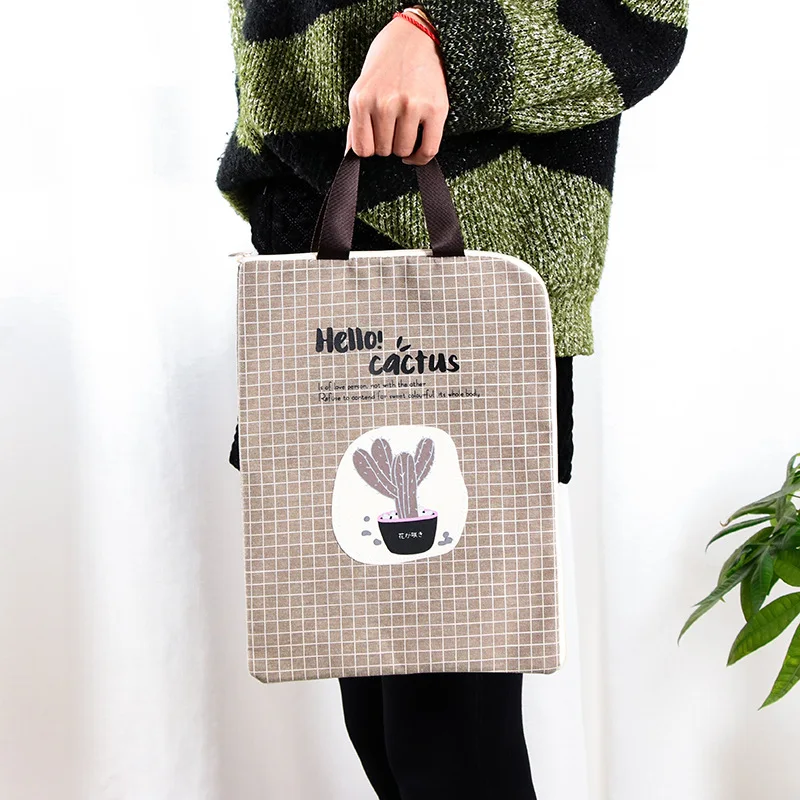 Сумка кактус водонепроницаемый файл сумка A4 студент тест данных мешок