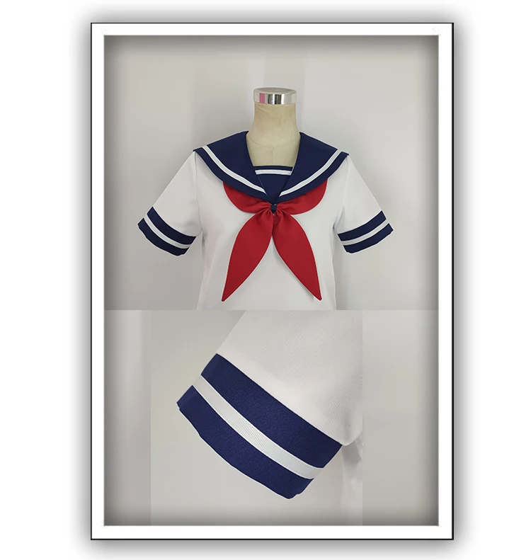 

Game Yandere Simulator Cosplay Costume Ayano Aishi Uniforms Yandere-chan JK School Uniform Women Outfit Sailor Suit Custom Made
