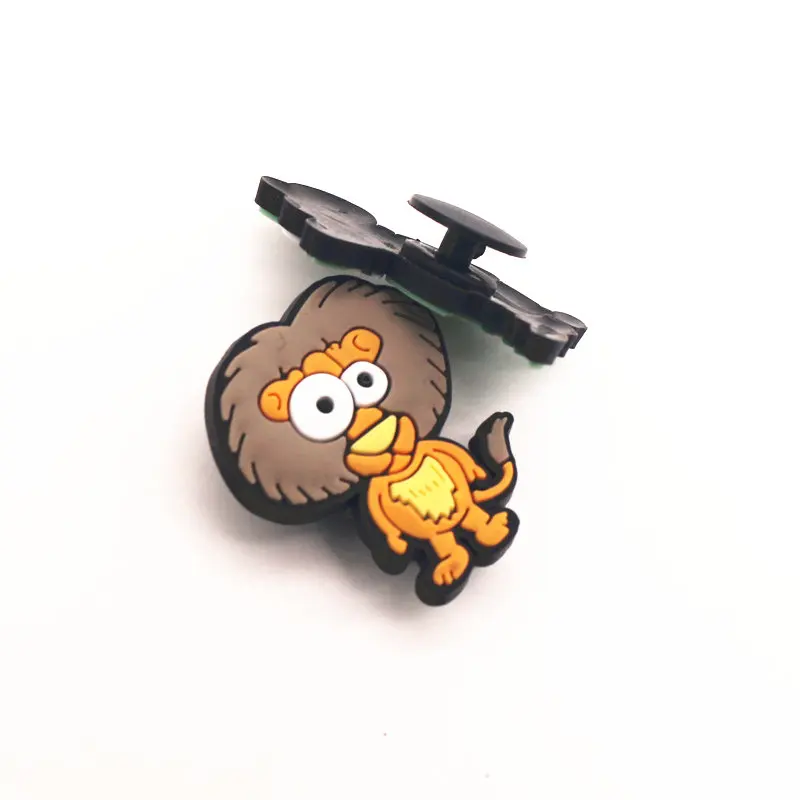 Novelty Cartoon Shoe Charms Accessories Novelty Japan Big Eye Animals Shoe Buckle Decoration for croc jibz Kids Party X-mas Gift