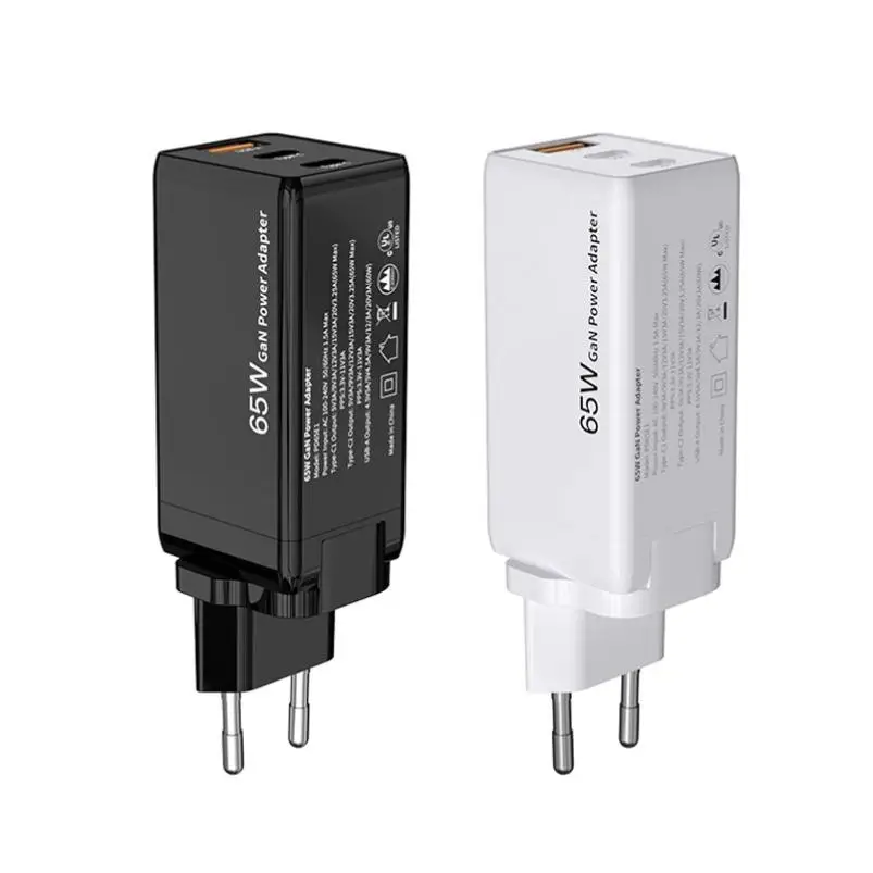HAWKEN 65W GAN Fast Charger for iPhone Android Notebook Charger Head Adapter USB Type-C Output Cahrger