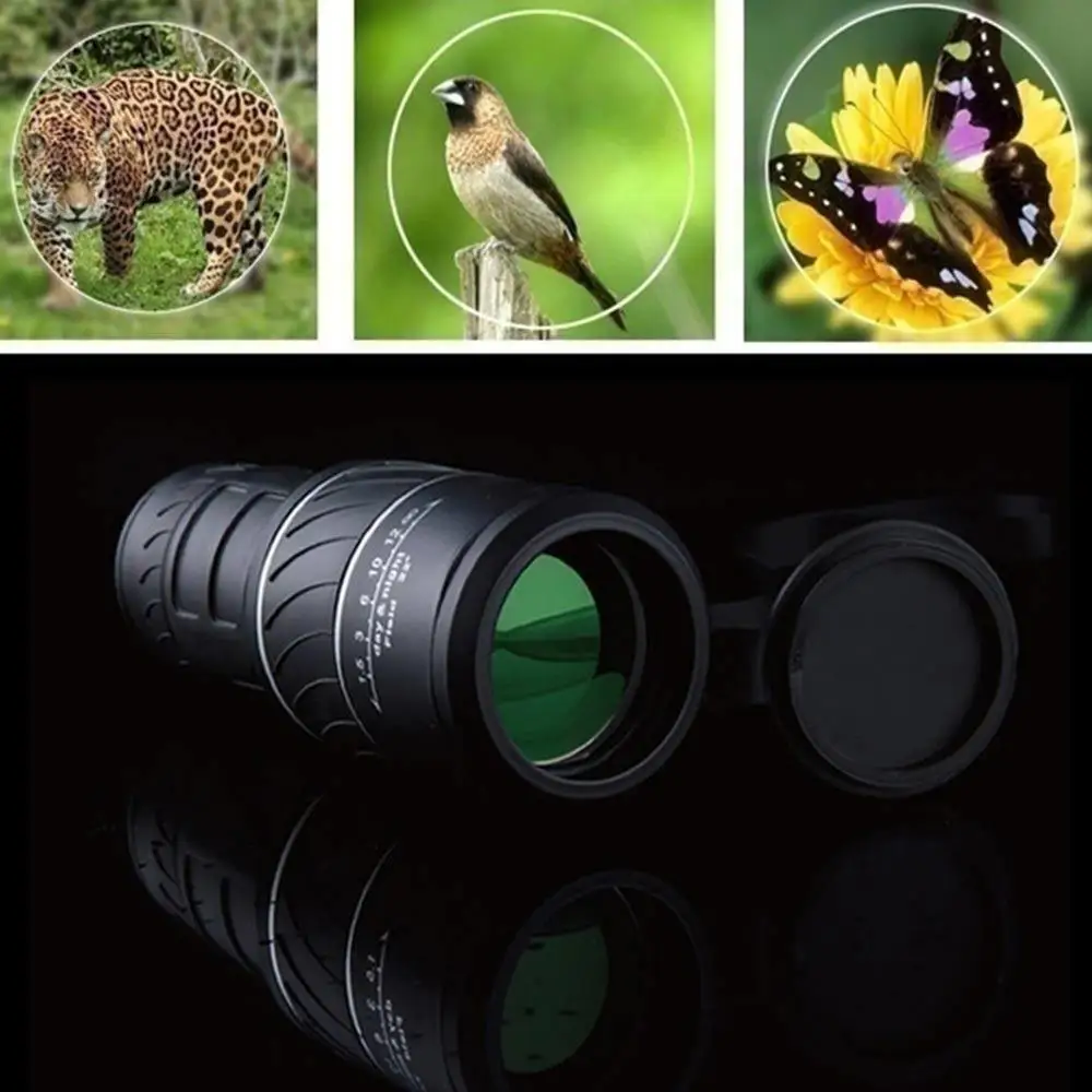 

HD Telescope Monocular Telescope Illumination Mountaineering Outdoors ABS Black Viewing Glasses Optics Goggles