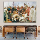 Русская известная картина Репина задостаге казак ответил на письмо оттоманского султана Мухаммеда iv картины на холсте