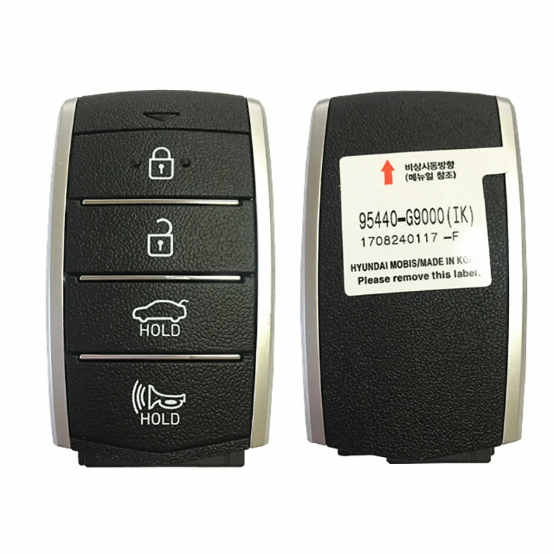 

CN020082 Original 4 Button 433Mhz Smart Keyless Genuine Hyundai Remote Control FCCID 95440-G9000 Genesis G70 47 Chip