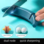 Креативный двухступенчатый точильный камень для ножей типа банан, ножи, точильный камень, профессиональный шлифовальный станок, кухонный инструмент