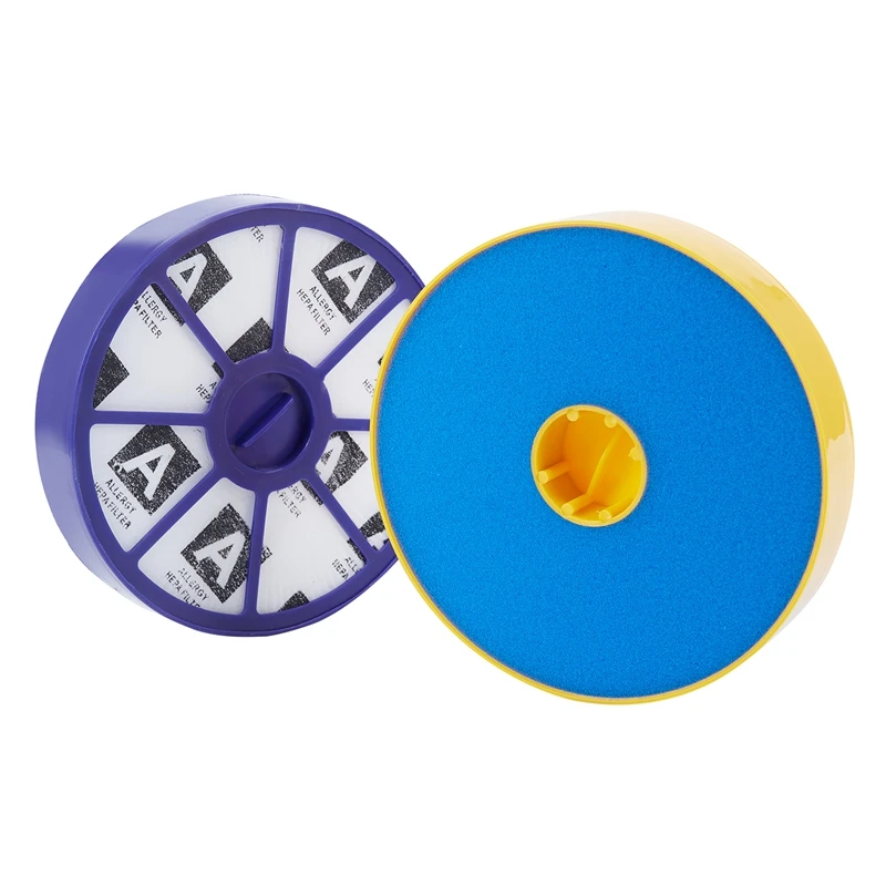 Front and Back HEPA Filter Kit for Dyson DC05 DC08 DC15 DC19 DC20 DC21 Pre Post upper lower Motor Allergy Vacuum Replac | Бытовая