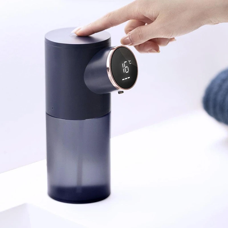 

Smart Automatic Washing with Screen, Home Kitchen and Bathroom Soap Dispenser, Infrared Contactless Washing