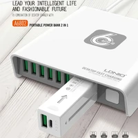 61 usb quick charge qc pd 3 0 40w fast chargers portable power bank 2600 mah for iphone xiaomi huawei phone