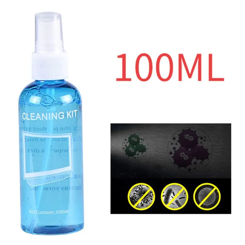 

3 Pcs/Set Screen Cleaner Solution for Laptop/Phone/ iPad/Eyeglass Dust Cleaner Y3ND