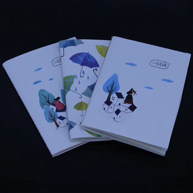 Ученическая книжка с сердечками для девочек корейский креативный блокнот А5 32K