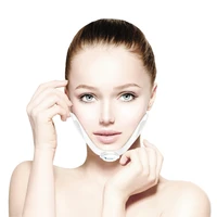 free shipping face lift tape v line massager face lifting wave face slimming patch massage pad